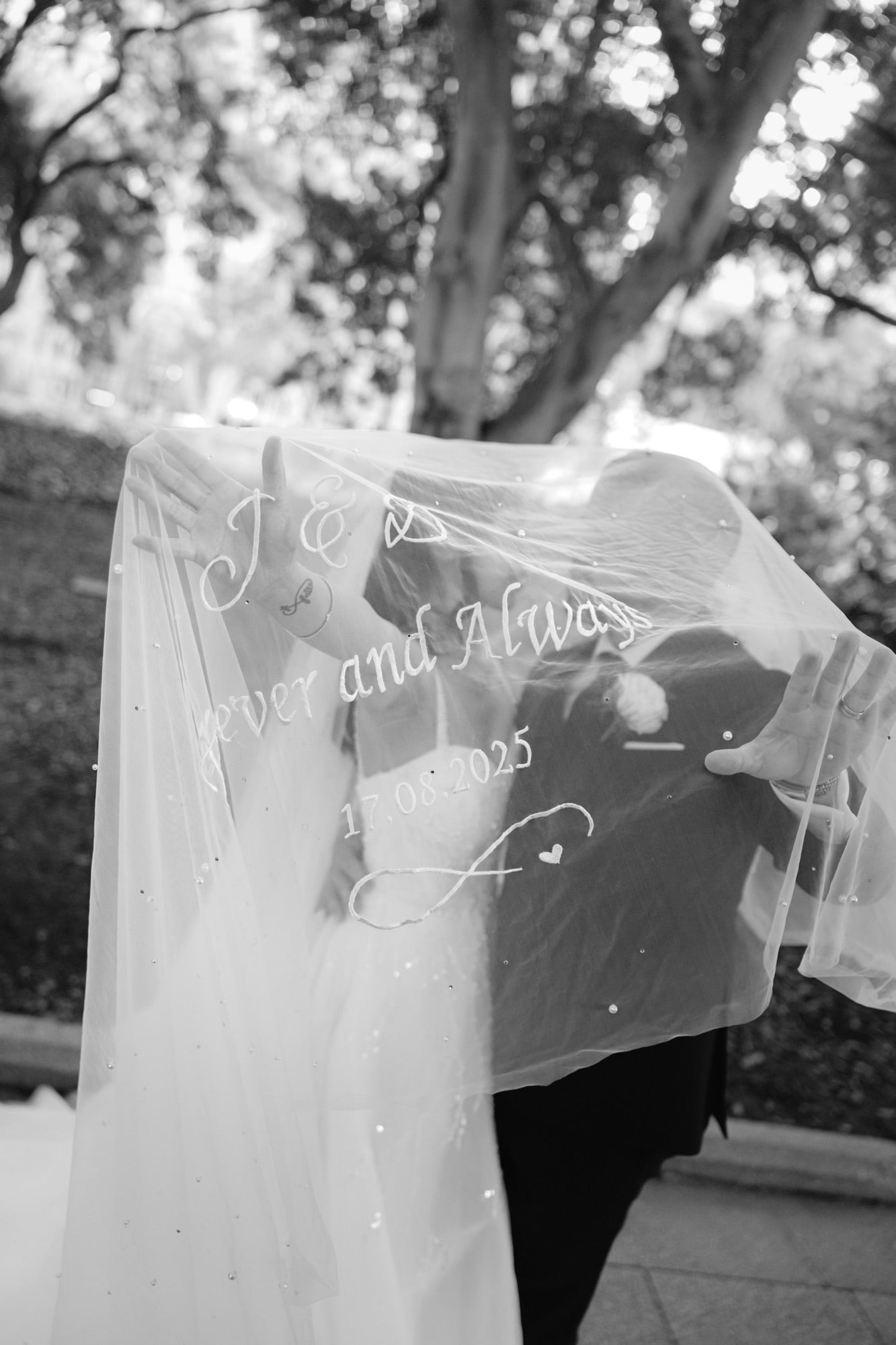 Indiana Pearl and Crystal Veil