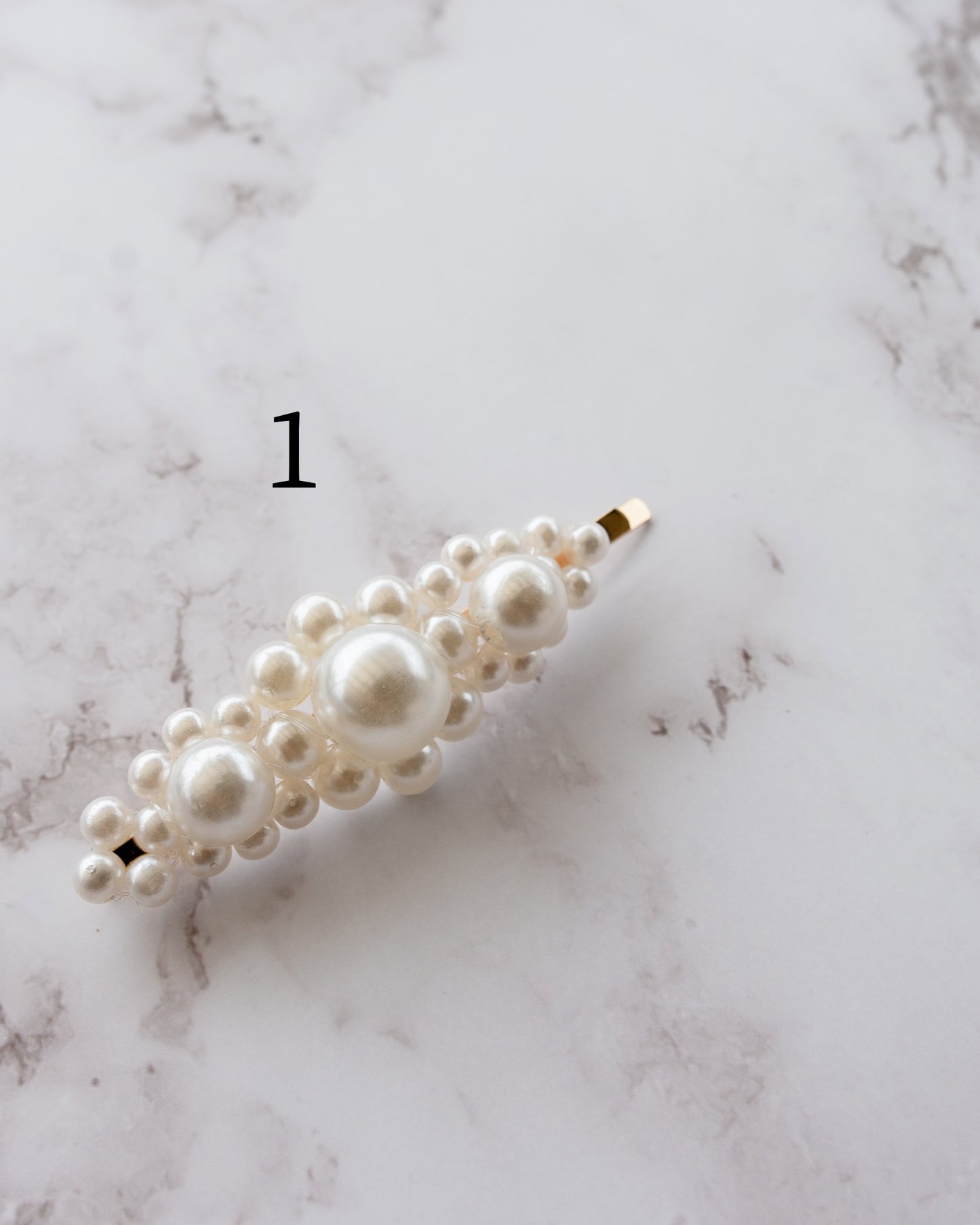 Pearl Hair Clips