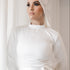 Bridal Long Sleeve Slip Hijab