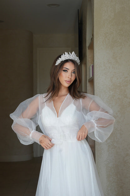 Sage Bridal Tiara