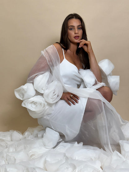 Ayla Floral Bridal Robe